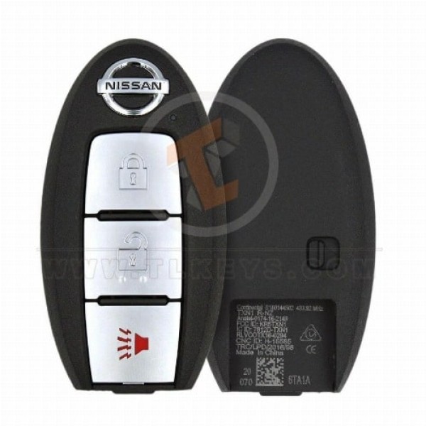 Auténtico Nissan Kicks X Trail Smart Proximity 2020 2021 P/N: 285E3 6TA1A Botón de pánico Sí